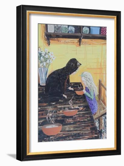 Goldilocks and Little Bear-Kirstie Adamson-Framed Giclee Print