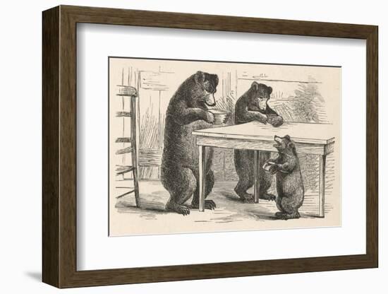 Goldilocks and the Three Bears-null-Framed Premium Photographic Print