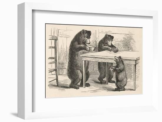 Goldilocks and the Three Bears-null-Framed Premium Photographic Print