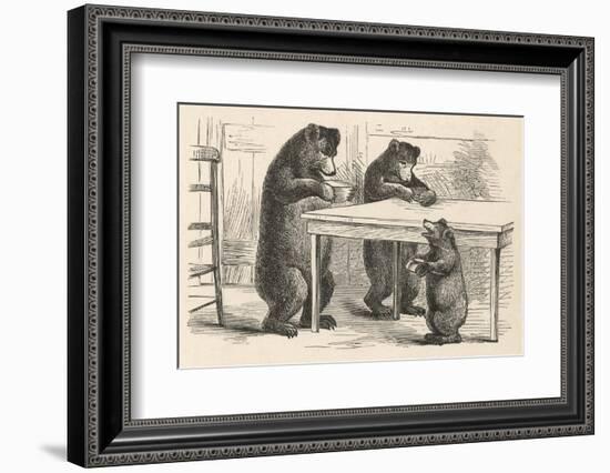 Goldilocks and the Three Bears-null-Framed Premium Photographic Print
