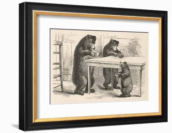 Goldilocks and the Three Bears-null-Framed Premium Photographic Print