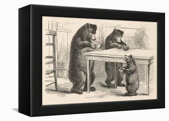 Goldilocks and the Three Bears-null-Framed Premier Image Canvas