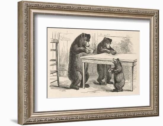 Goldilocks and the Three Bears-null-Framed Photographic Print