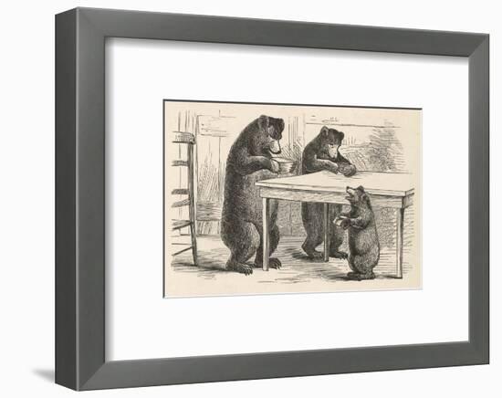 Goldilocks and the Three Bears-null-Framed Photographic Print