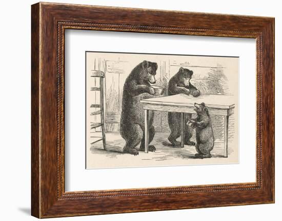 Goldilocks and the Three Bears-null-Framed Photographic Print