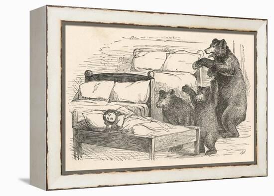 Goldilocks and the Three Bears-null-Framed Premier Image Canvas