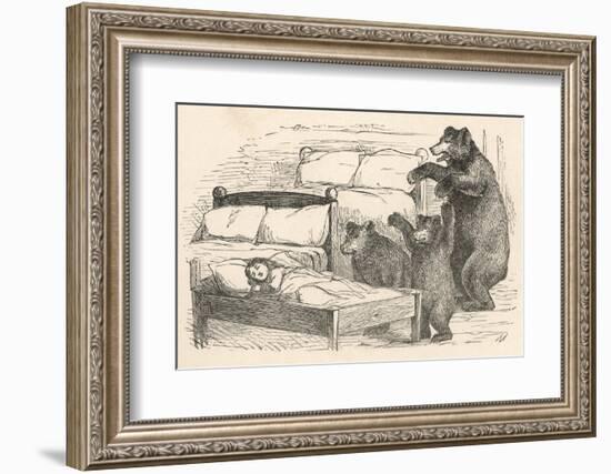 Goldilocks and the Three Bears-null-Framed Photographic Print