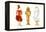 Goldilocks Paper Doll-Zelda Fitzgerald-Framed Stretched Canvas