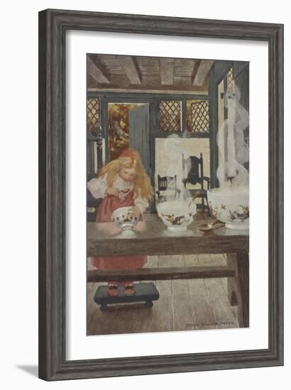 Goldilocks-Jessie Willcox-Smith-Framed Giclee Print