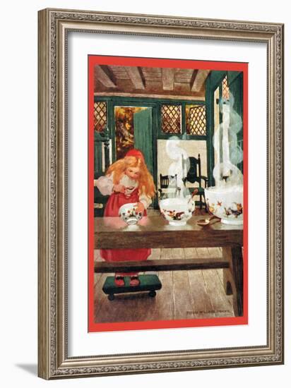 Goldilocks-Jessie Willcox-Smith-Framed Art Print