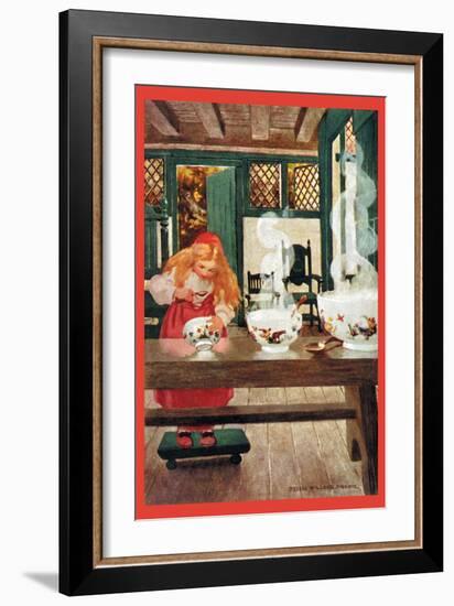 Goldilocks-Jessie Willcox-Smith-Framed Art Print