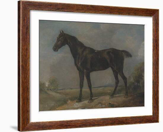 Golding Constable's Black Riding-Horse-John Constable-Framed Premium Giclee Print