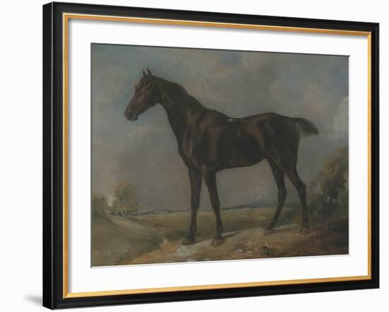Golding Constable's Black Riding-Horse-John Constable-Framed Premium Giclee Print