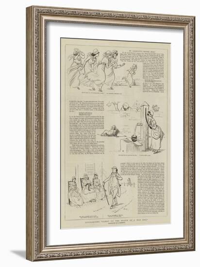 Goldsmith's Elegy on the Death of a Mad Dog-Randolph Caldecott-Framed Giclee Print