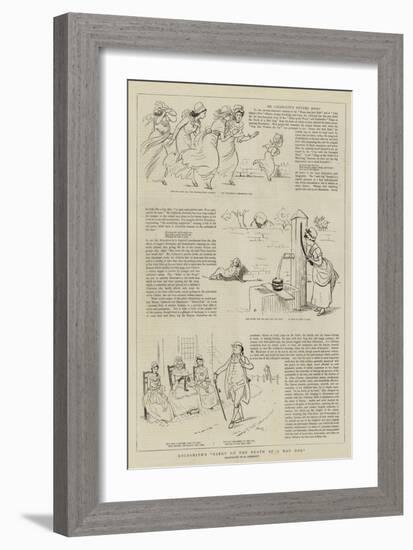 Goldsmith's Elegy on the Death of a Mad Dog-Randolph Caldecott-Framed Giclee Print