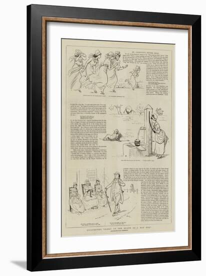 Goldsmith's Elegy on the Death of a Mad Dog-Randolph Caldecott-Framed Giclee Print