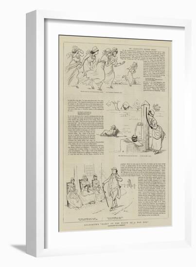 Goldsmith's Elegy on the Death of a Mad Dog-Randolph Caldecott-Framed Giclee Print