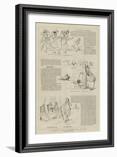 Goldsmith's Elegy on the Death of a Mad Dog-Randolph Caldecott-Framed Giclee Print