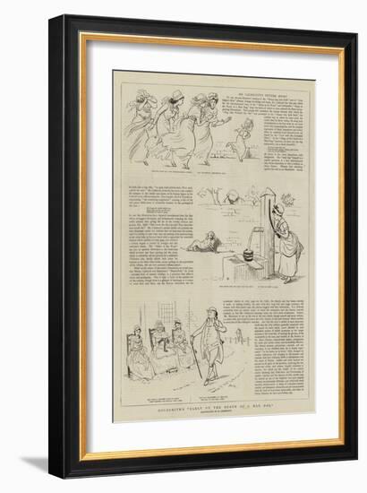 Goldsmith's Elegy on the Death of a Mad Dog-Randolph Caldecott-Framed Giclee Print