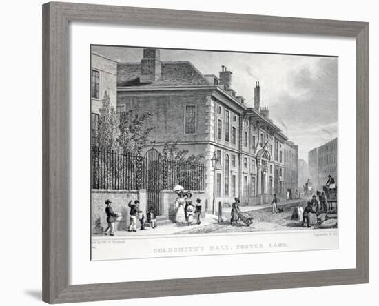 Goldsmith's Hall-Thomas Hosmer Shepherd-Framed Giclee Print