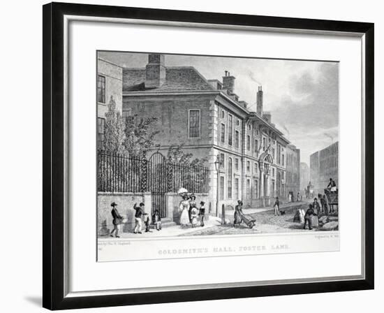 Goldsmith's Hall-Thomas Hosmer Shepherd-Framed Giclee Print