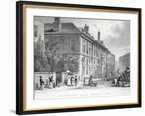 Goldsmith's Hall-Thomas Hosmer Shepherd-Framed Giclee Print