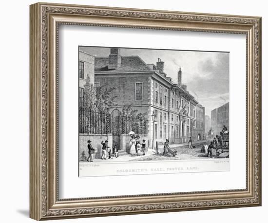 Goldsmith's Hall-Thomas Hosmer Shepherd-Framed Giclee Print