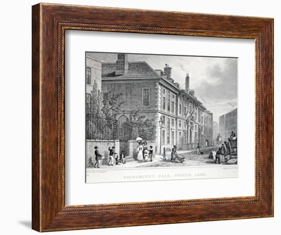 Goldsmith's Hall-Thomas Hosmer Shepherd-Framed Giclee Print