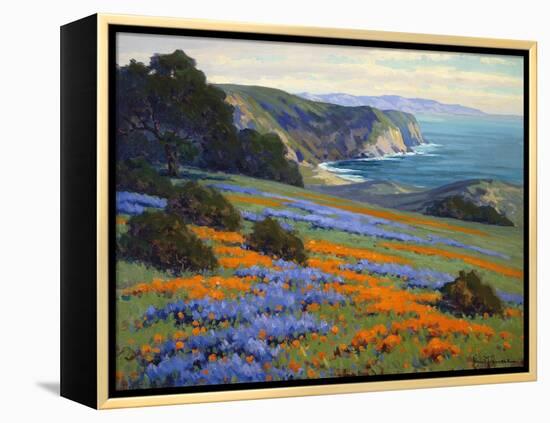 Goleta Point-John Gamble-Framed Stretched Canvas