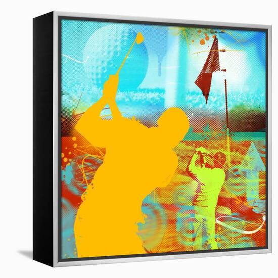 Golf 1-JB Hall-Framed Premier Image Canvas