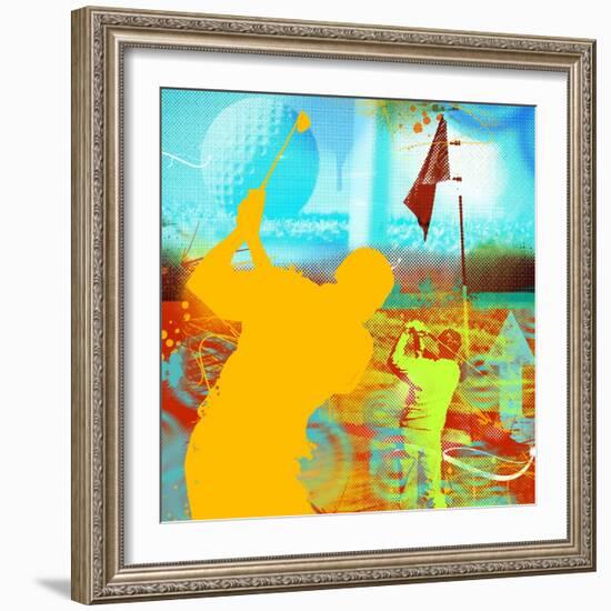 Golf 1-JB Hall-Framed Giclee Print