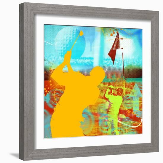 Golf 1-JB Hall-Framed Giclee Print