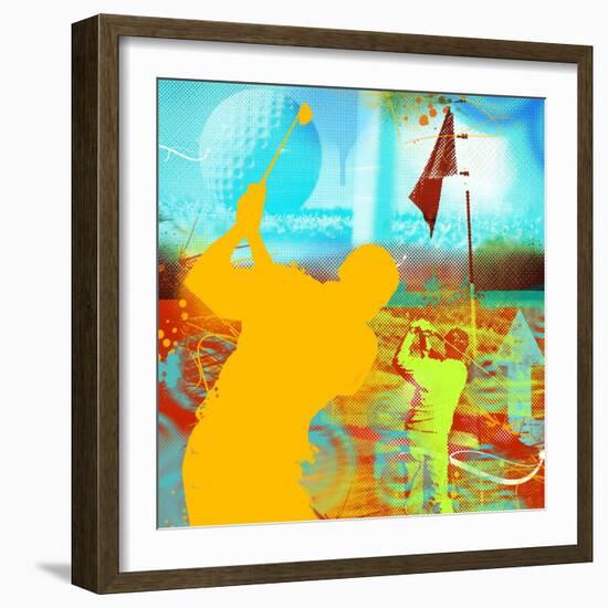 Golf 1-JB Hall-Framed Giclee Print