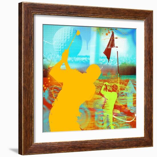 Golf 1-JB Hall-Framed Giclee Print