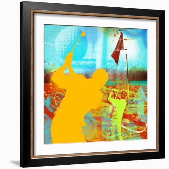 Golf 1-JB Hall-Framed Giclee Print