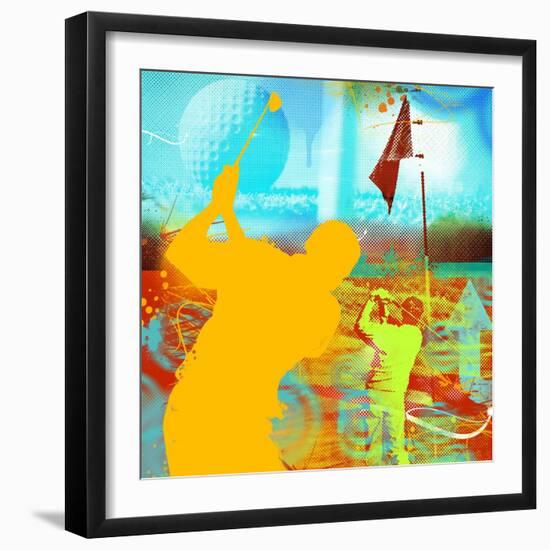 Golf 1-JB Hall-Framed Giclee Print