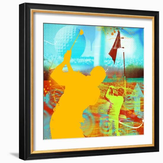 Golf 1-JB Hall-Framed Giclee Print