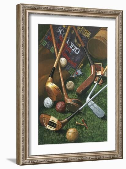 Golf Antiques-William Vanderdasson-Framed Giclee Print