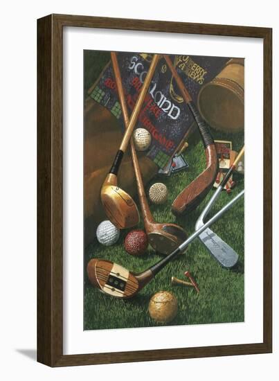 Golf Antiques-William Vanderdasson-Framed Giclee Print