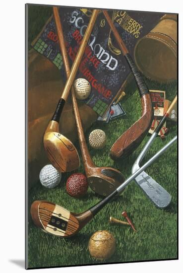 Golf Antiques-William Vanderdasson-Mounted Giclee Print