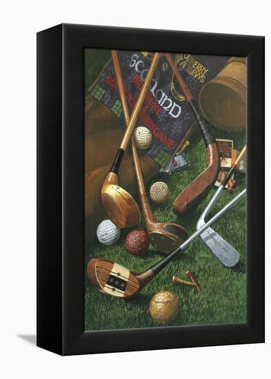 Golf Antiques-William Vanderdasson-Framed Premier Image Canvas