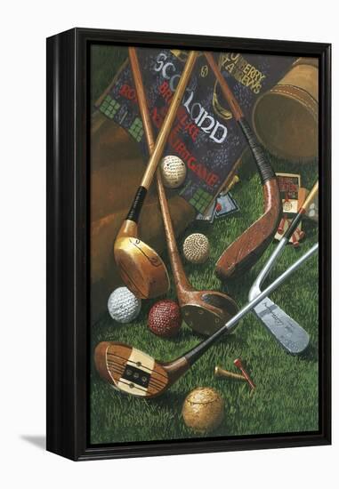 Golf Antiques-William Vanderdasson-Framed Premier Image Canvas