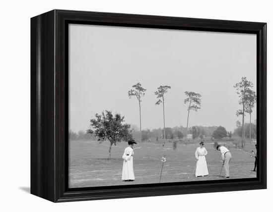 Golf at De Land, Fla.-null-Framed Stretched Canvas