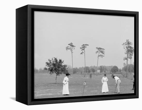 Golf at De Land, Fla.-null-Framed Stretched Canvas