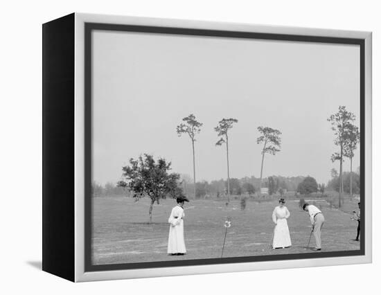 Golf at De Land, Fla.-null-Framed Stretched Canvas