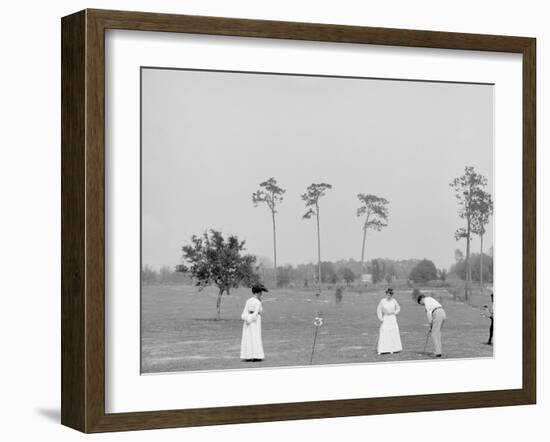 Golf at De Land, Fla.-null-Framed Photo