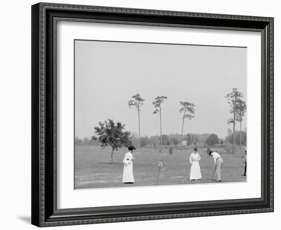 Golf at De Land, Fla.-null-Framed Photo