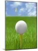 Golf ball on tee-Gaetano-Mounted Photographic Print