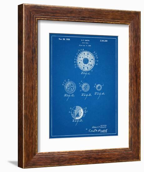 Golf Ball Patent-null-Framed Art Print