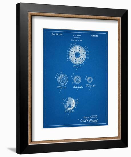 Golf Ball Patent-null-Framed Art Print